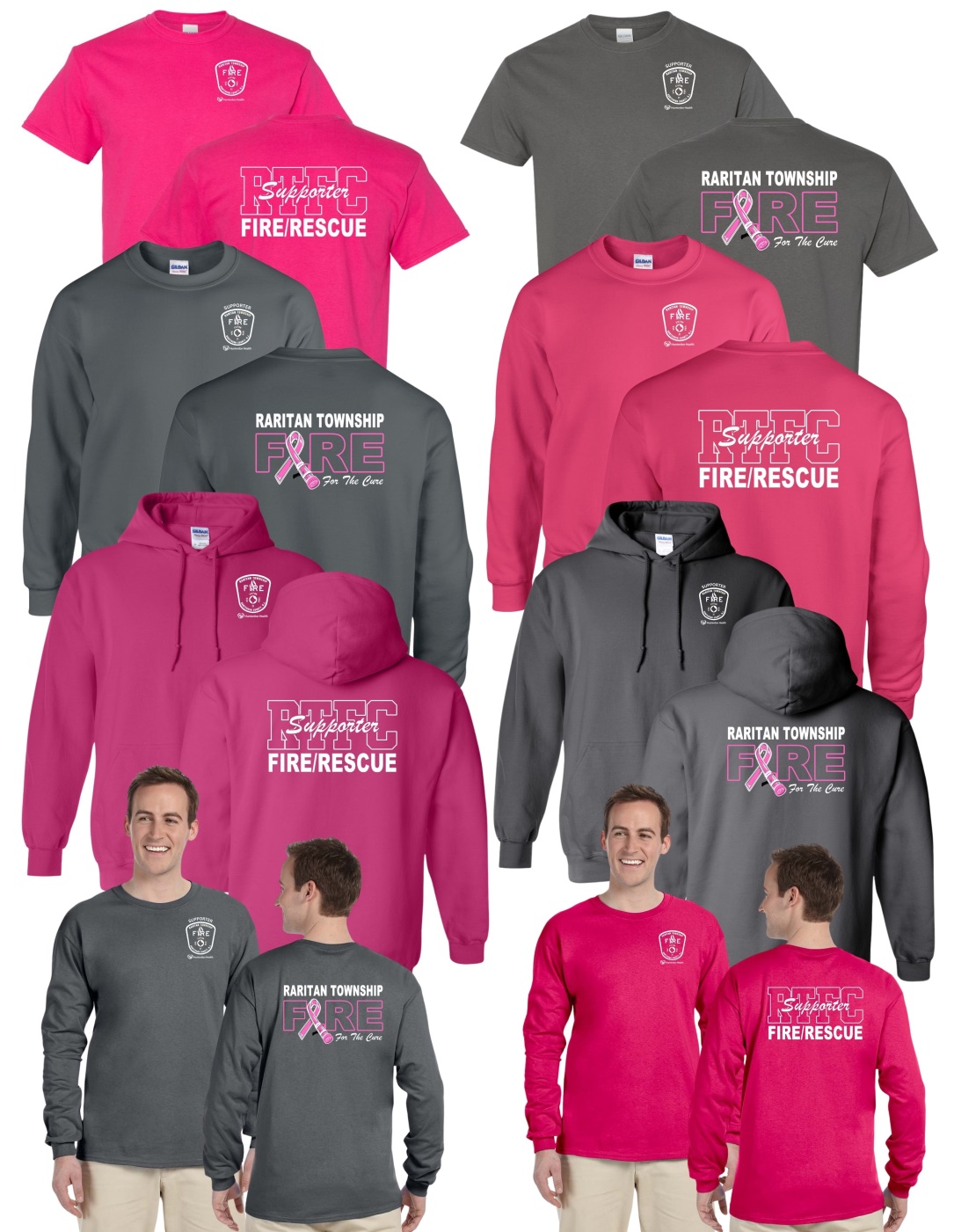 Breast cancer awareness shirts to benefit hunterdon regional cancer